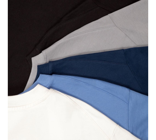 Футболка оверсайз унисекс Kosmos 2.0, темно-синяя