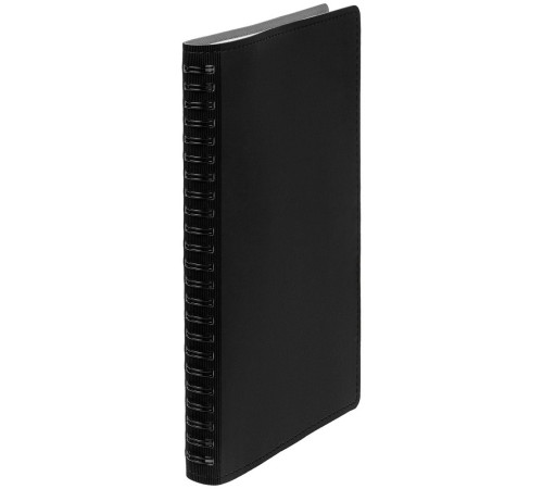 Ежедневник Spring Shall, недатированный, черный с серым