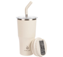 Термостакан Sapporo М, белый (молочный)