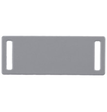 Шильдик металлический Kova, серый