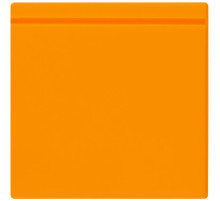 Лейбл из ПВХ Kare, оранжевый неон