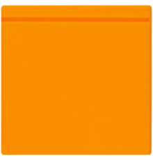 Лейбл из ПВХ Kare, оранжевый неон