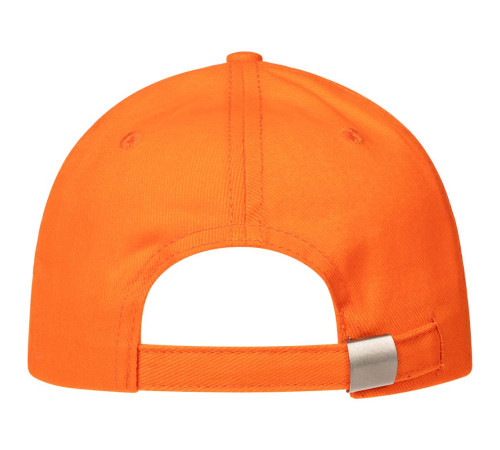 Бейсболка Spiker, оранжевая с белым