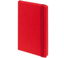 Блокнот Shall, в линейку, красный