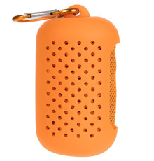 Охлаждающее полотенце Narvik в силиконовом чехле, оранжевое