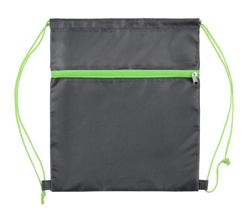 Детский рюкзак Novice, серый с зеленым