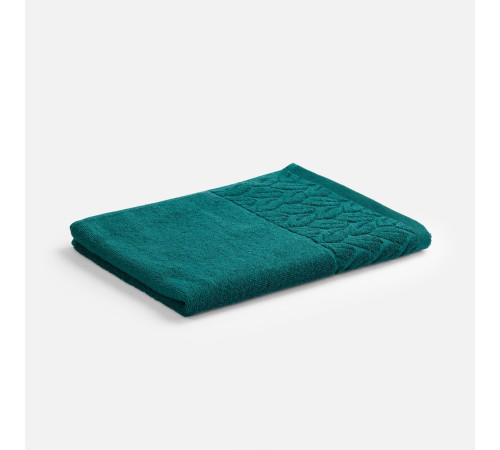 Полотенце махровое Hoya, большое, темно-бирюзовое