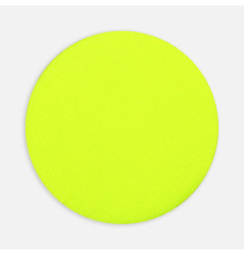 Наклейка тканевая Lunga Round, M, желтый неон