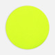 Наклейка тканевая Lunga Round, M, желтый неон