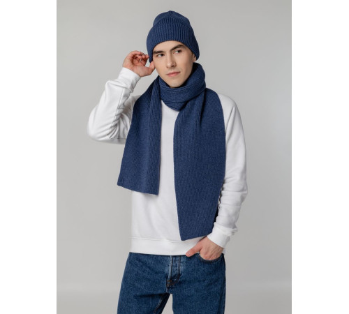 Шапка Tommi, синий меланж