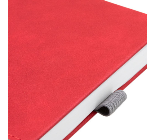 Ежедневник Horizon, недатированный, серый с красным