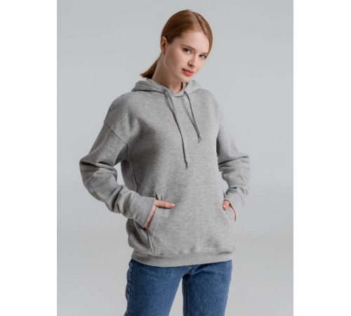 Толстовка с капюшоном Slam 320, серый меланж