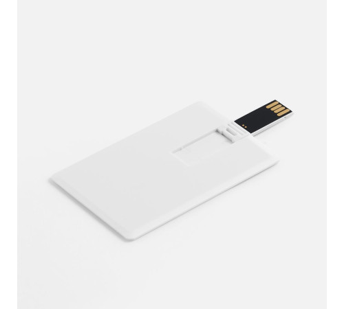 Флешка Card, 8 Гб, белая