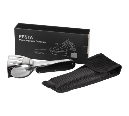 Мультитул для барбекю Festa, черный