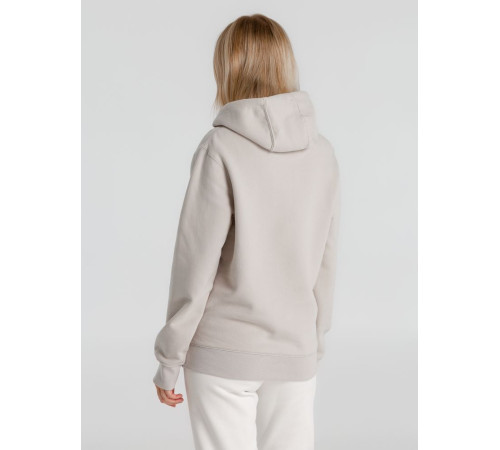 Толстовка с капюшоном унисекс King, дымчато-серая