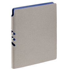 Ежедневник Flexpen, недатированный, серебристо-синий