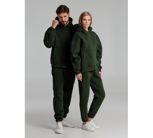 Худи Kulonga Oversize, темно-зеленый (хаки)