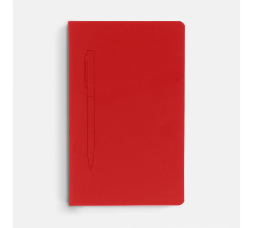 Ежедневник Magnet Shall, недатированный, красный