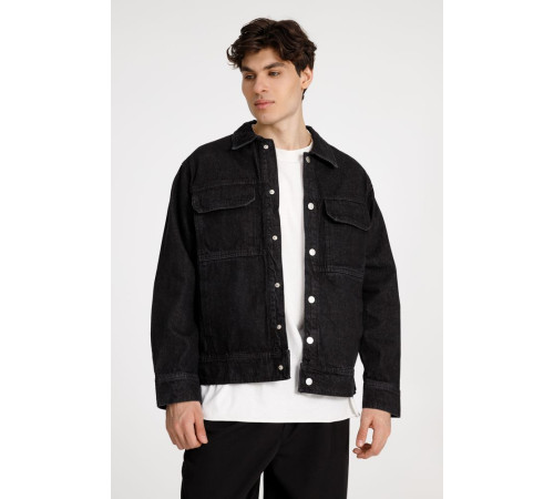 Куртка джинсовая O2, черная