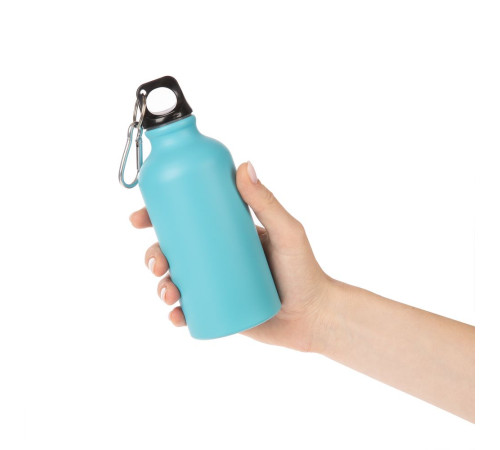 Бутылка для воды Funrun 400, светло-бирюзовая
