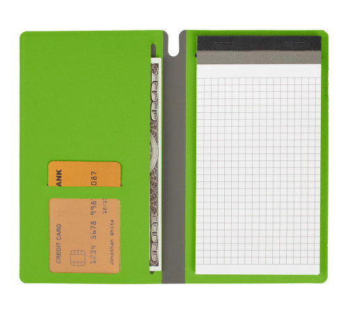 Блокнот Dual, зеленый