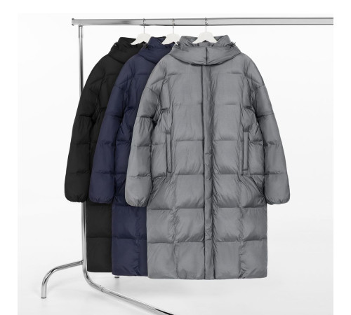 Пуховик унисекс Kapsula, черный