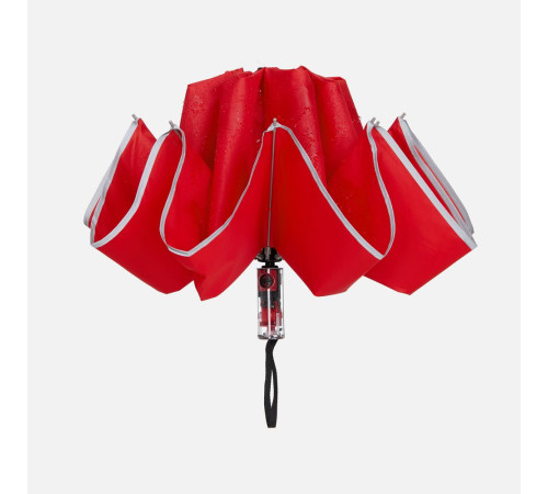 Зонт наоборот складной Futurum, красный