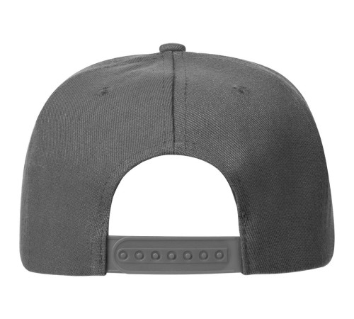 Бейсболка Snapback с прямым козырьком, серая
