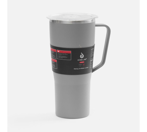 Термостакан Kasumigaoka, серый