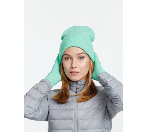 Шапка Urban Flow, зеленая (мятная)