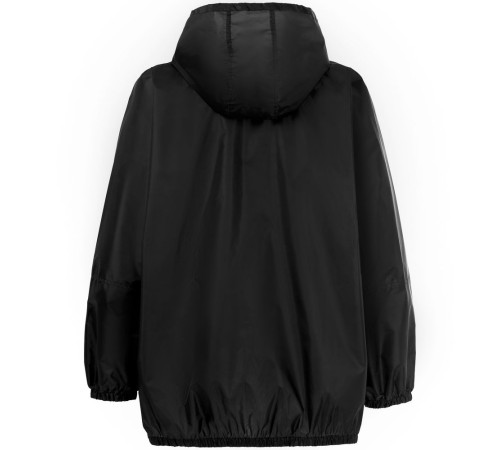 Дождевик-анорак Alatau, укороченный, черный, единый размер
