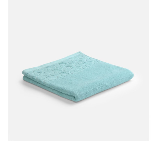Полотенце махровое Hoya, среднее, голубое