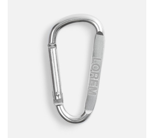 Карабин Raby, серебристый