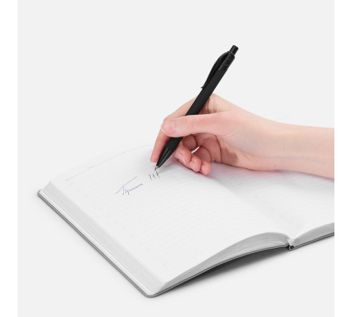 Ручка шариковая Undertone Black Soft Touch, черная