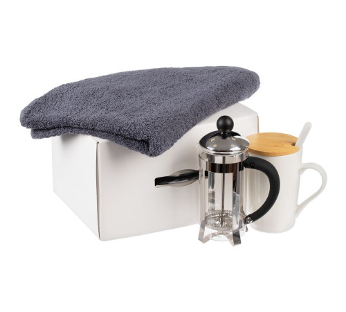 Коробка Matter High Light, белая с черной ручкой