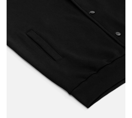 Бомбер унисекс AtmosWear, черный