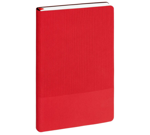 Ежедневник Knit, недатированный, красный