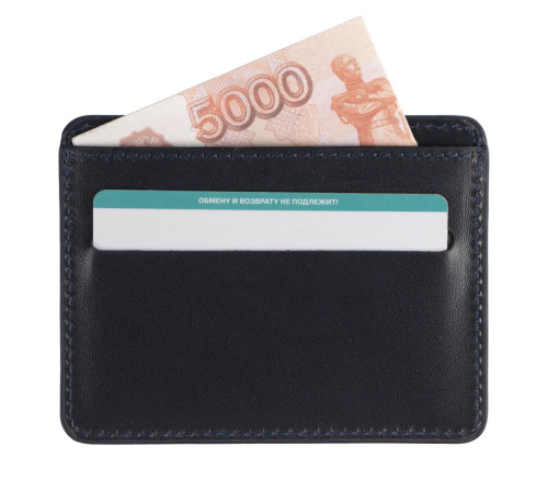 Чехол для карт Remini, темно-синий