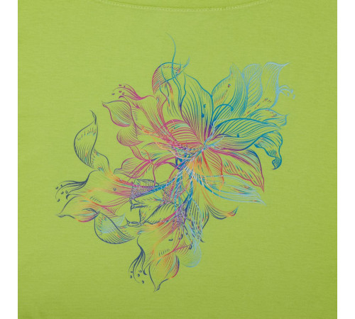 Футболка женская Vibrance, зеленое яблоко