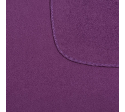 Флисовый плед Warm&Peace, фиолетовый