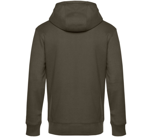 Толстовка с капюшоном унисекс King, хаки
