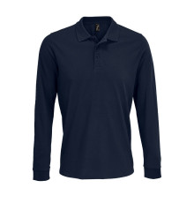 Рубашка поло с длинным рукавом Prime LSL, темно-синяя