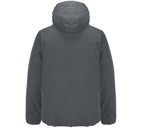 Куртка софтшелл с капюшоном мужская Falcon Men, темно-серая