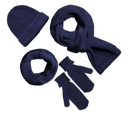 Шарф Nordkyn, темно-синий