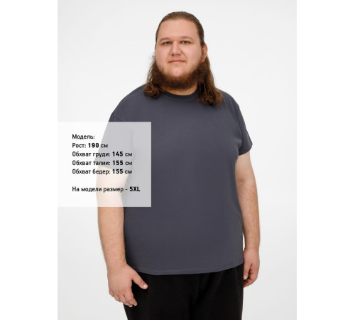 Футболка Imperial 190, темно-серая (графит)