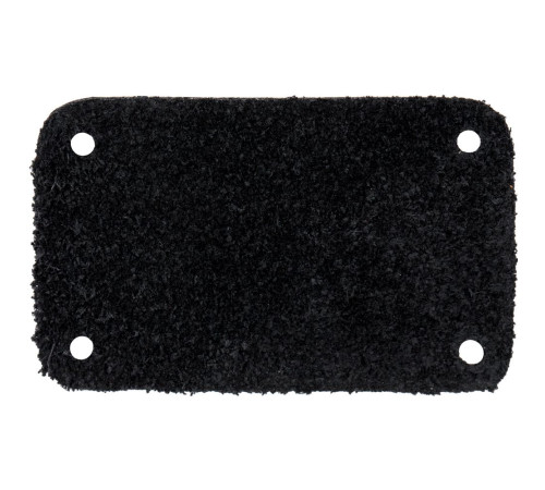 Лейбл кожаный Beta, S, черный