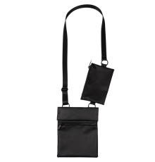 Сумка через плечо ringLink с отстегивающимся органайзером, черная