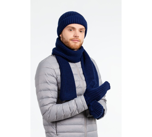 Варежки Nordkyn, темно-синие