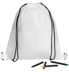 Рюкзак для раскрашивания Create, белый