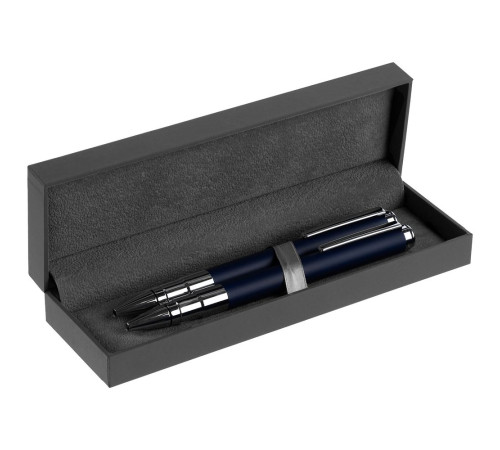 Футляр Duality для 2 ручек, серый